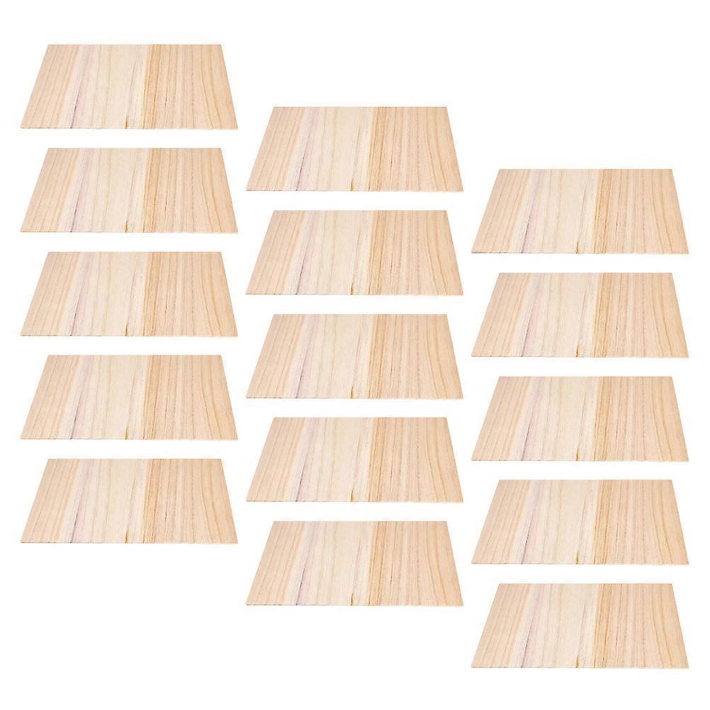 15Pcs Karate Practice Boards Wooden Breaking Equipment For Skill Development And Performance Indoor Training Rectangular Professional Design