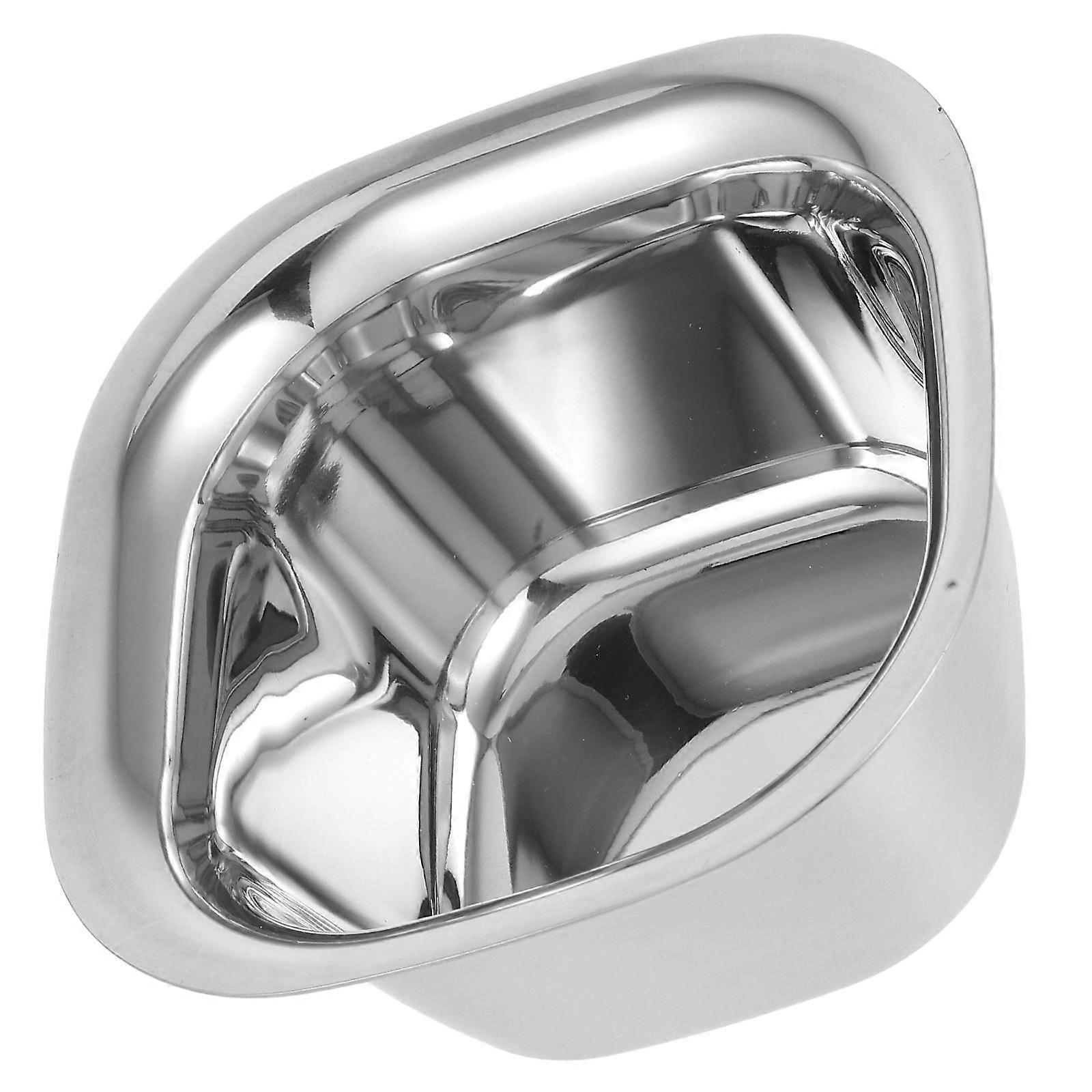 Small Stainless Steel Square Bowl for Storage Use Stackable Snack Bowl Silver