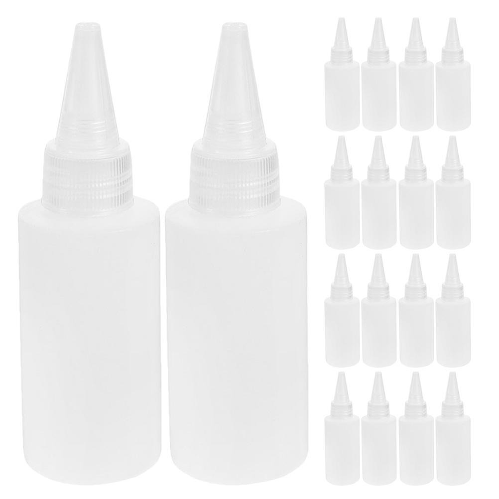 50Pcs Precision Glue Bottles For Hair Salon Painting Crafts 50ml Versatile Squeeze Application For Artistic Needs
