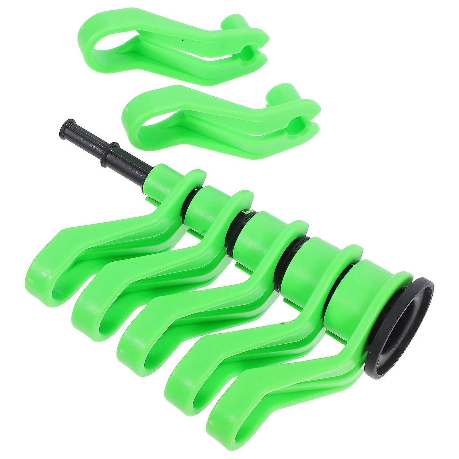 Car Cooling Hose Disconnect Tools Versatile For Vehicle Repair Tasks With Green Plastic Material For Air Conditioning Hose Disconnection 1 Set