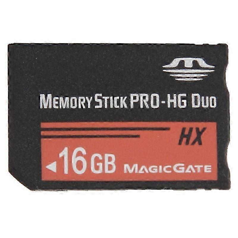 New 16GB Memory Stick Pro Duo HX Memory Card - 30MB / Second High Speed, for Use with PlayStation Portable (100% Real Capacity)