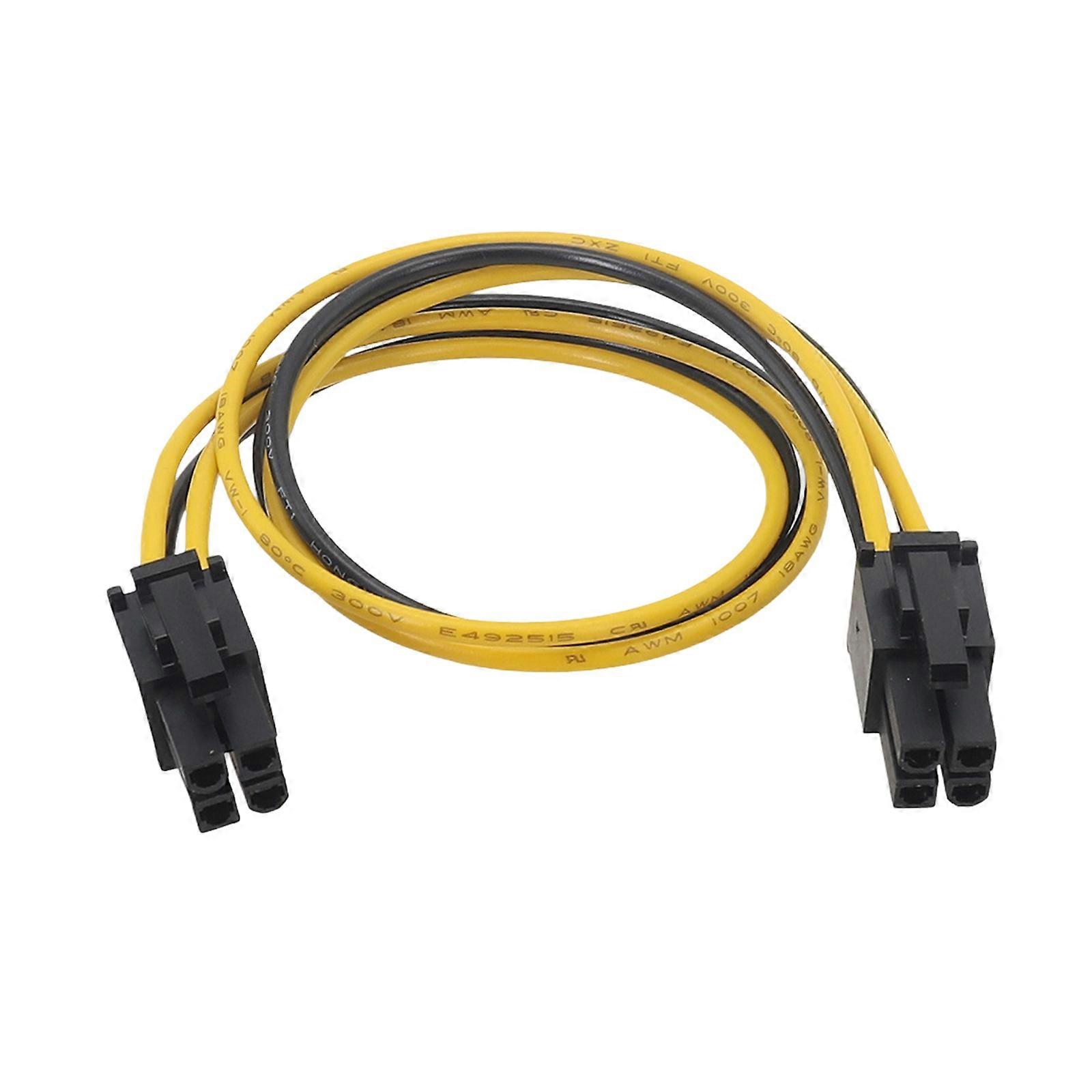 Flexible 4Pin System To Circuit Board  Power Supply Cable 18AWG For Mainboard and Models Enhances Electrical Transfer Multicolor