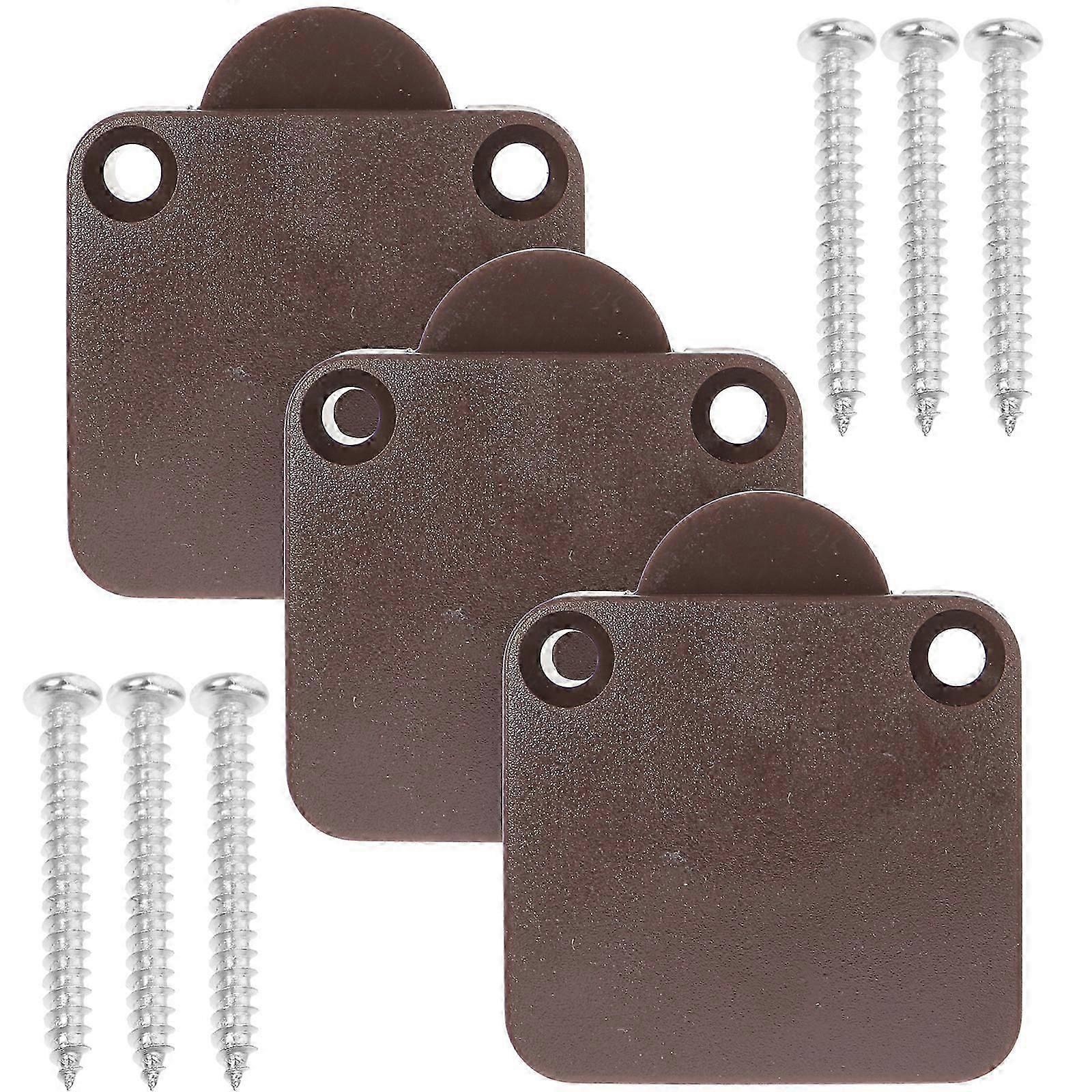 3pcs Interrupteur de porte Interrupteur électrique Interrupteur de garde-manger Lumière sur l’alimentation de l’interrupteur