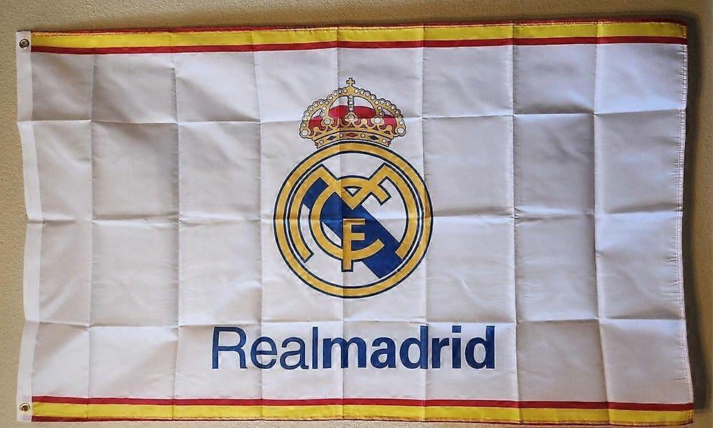 Bandera blanca del Real Madrid