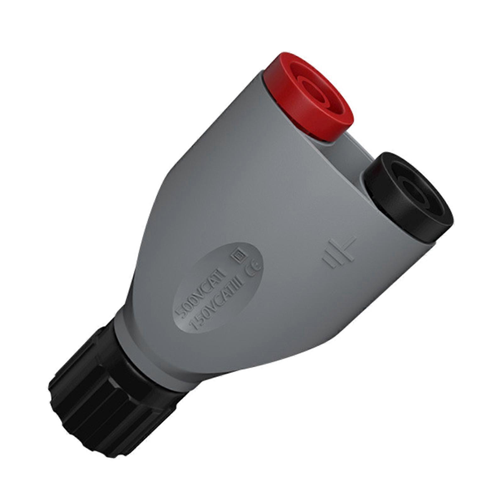 Professional Adapter BNC to Double Safety Banana Socket Adapter Quick Connection Converter for Lab Engineering Project Multicolor