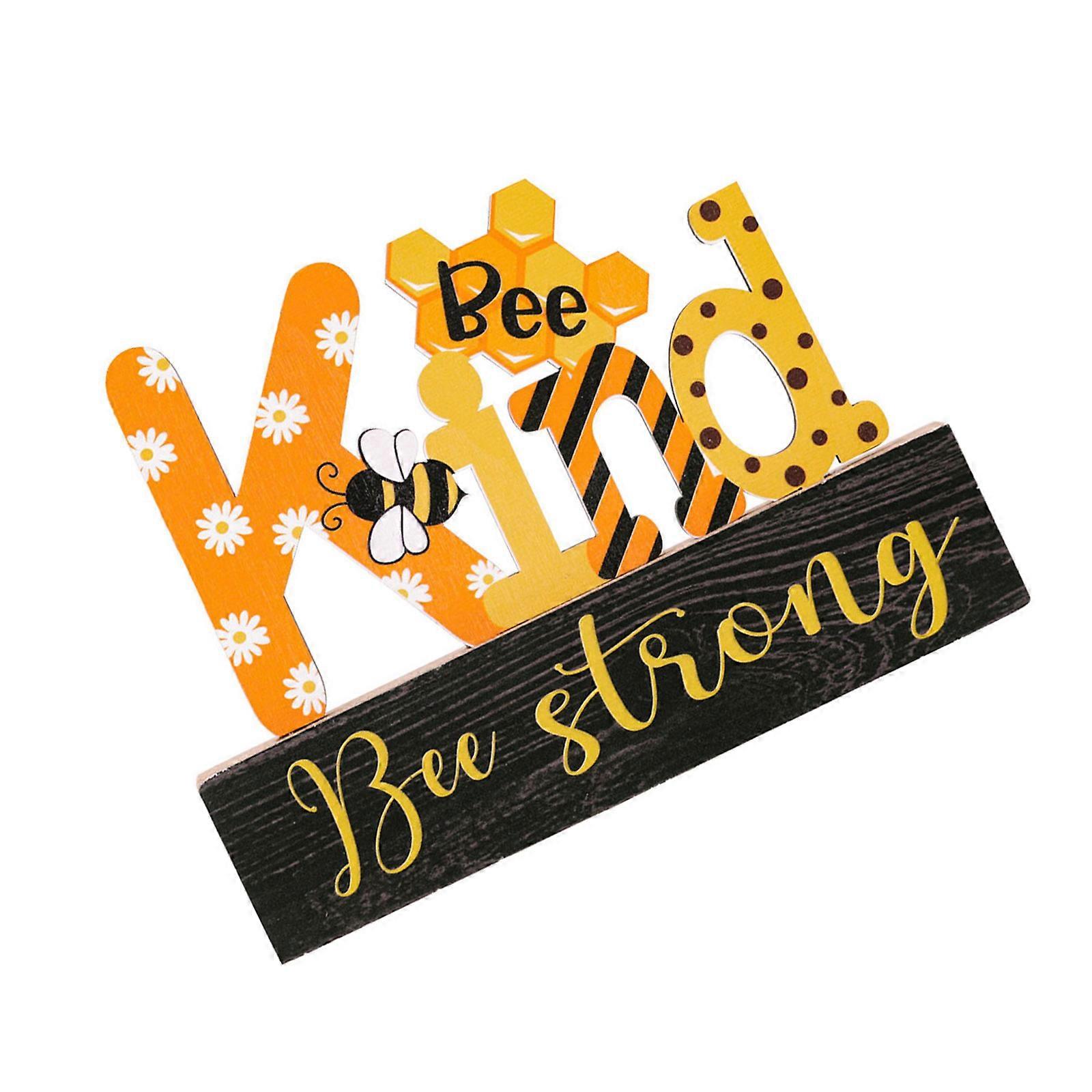 MultiPurposes Wood Display Party Gift Honeycomb Table Decors Table Centerpieces Table Sign for Desk Decorations Multicolor