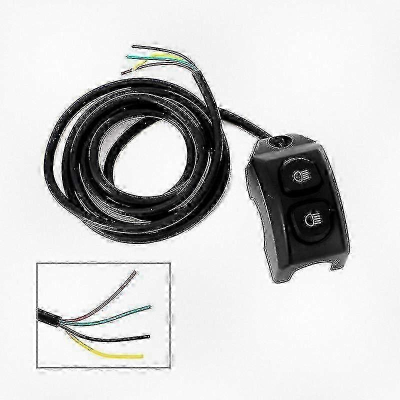 Motorcycle Handle Fog Light Switch Control Button Compatible with R1200GS R1250GS F850GS F750GS Models for Use with Select Brand Motorcycles