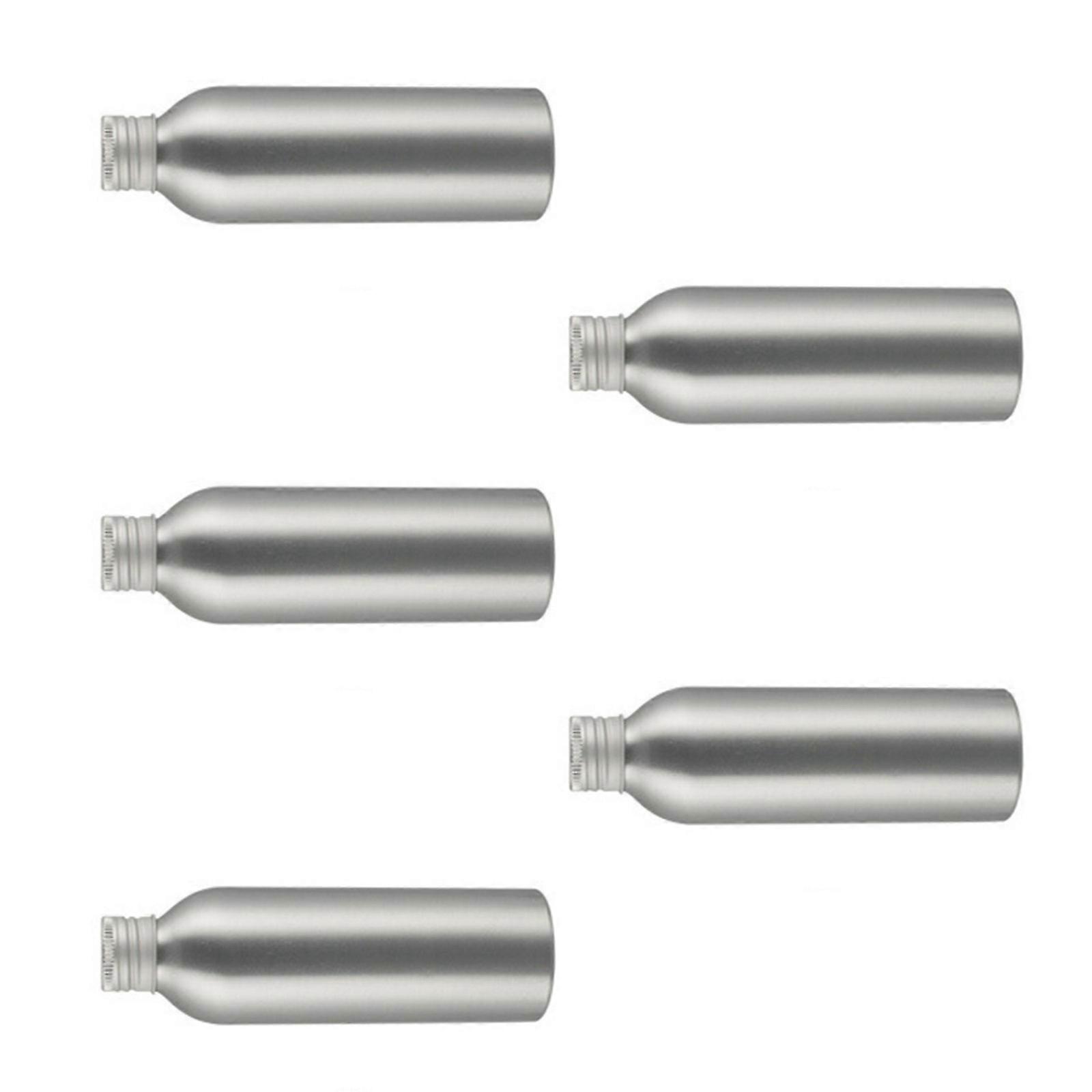 5 Efficient Aluminum Drinkware Bottles Leak Resistant Lid Smooth Interior Front Multiple Capacity Option for Active Lifestyles Multicolor