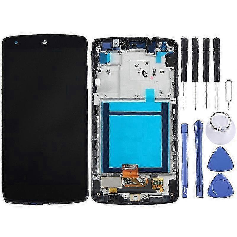x LCD Display + Touch Panel with Frame for Google Nexus 5 / D820 / D821(Black)