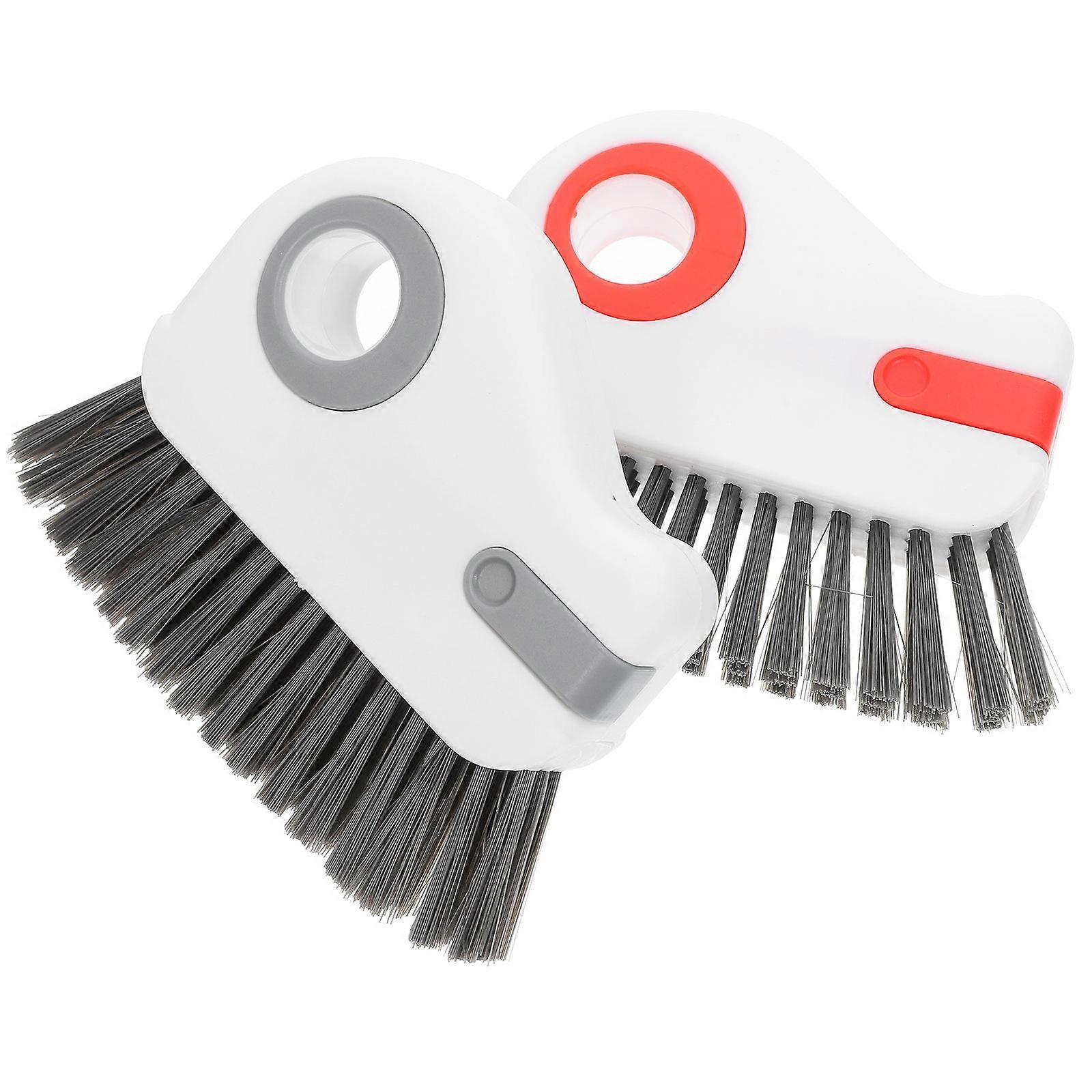 Window Groove Cleaning Brush for Cleaning 2Pcs Multi Use Window Crevice Cleaner