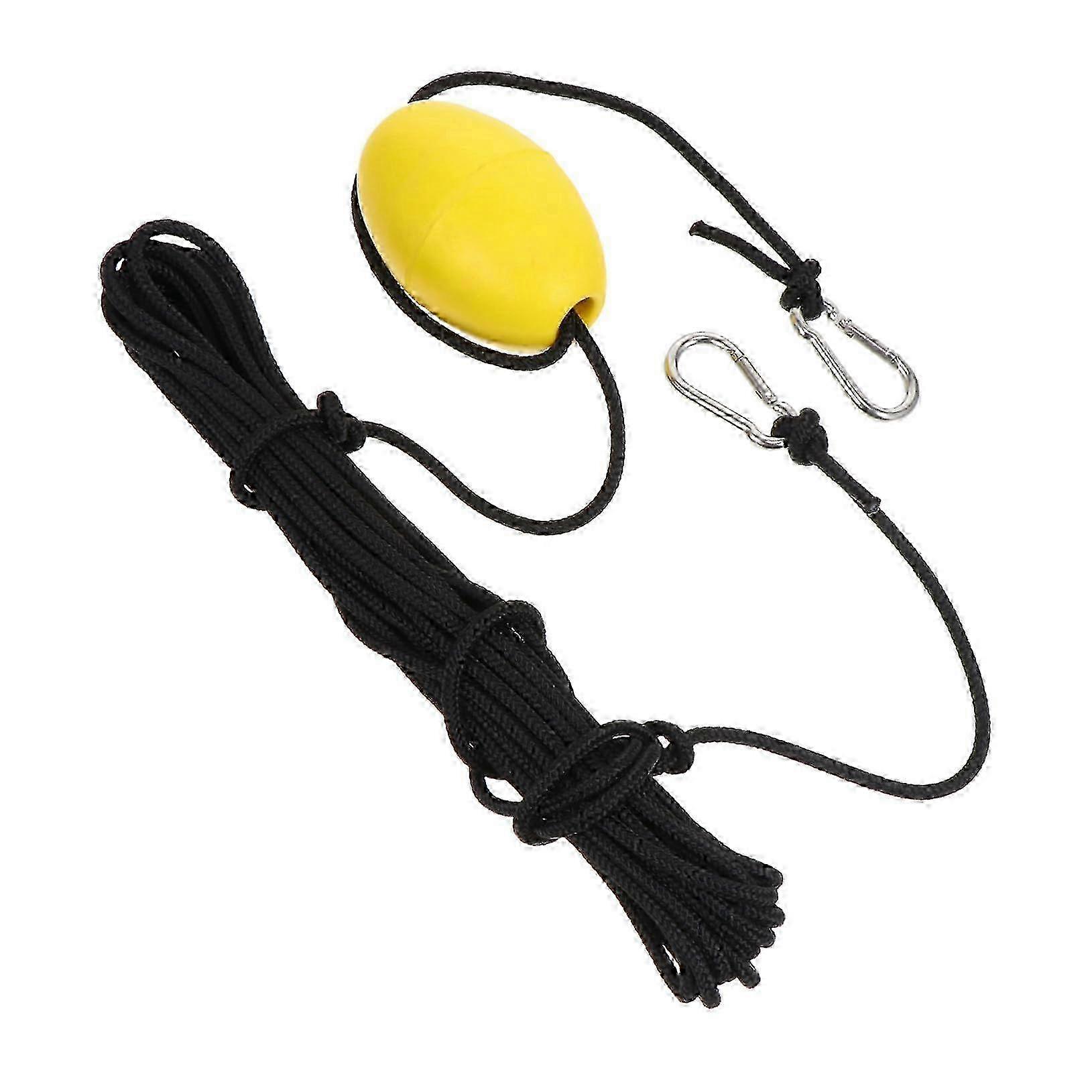 Professional Kayak Drift Anchor System 1 Set Marine Rope Tow Line Buoy PVC Floating Ball Nylon Rope Buoy for Boating w