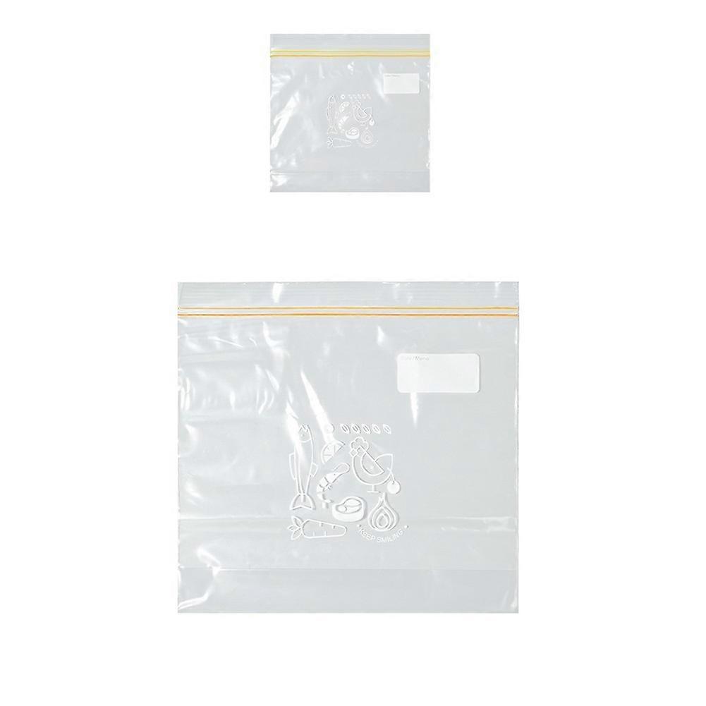 30 छोटे और 45 बड़े सील खाद्य भंडारण बैग