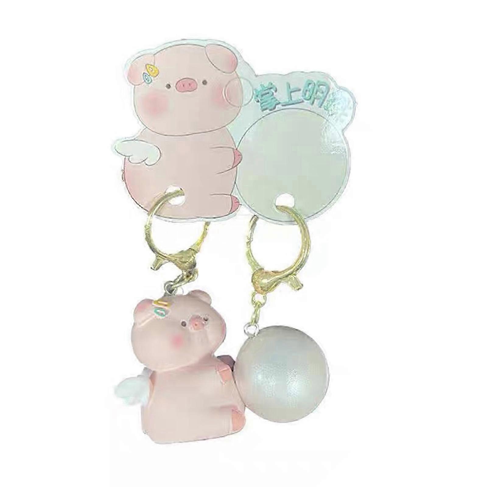 Practical Magnetic Keychains Couple's Magnetic Split Heart Keychain Portable Keyring Charm for Enduring Love