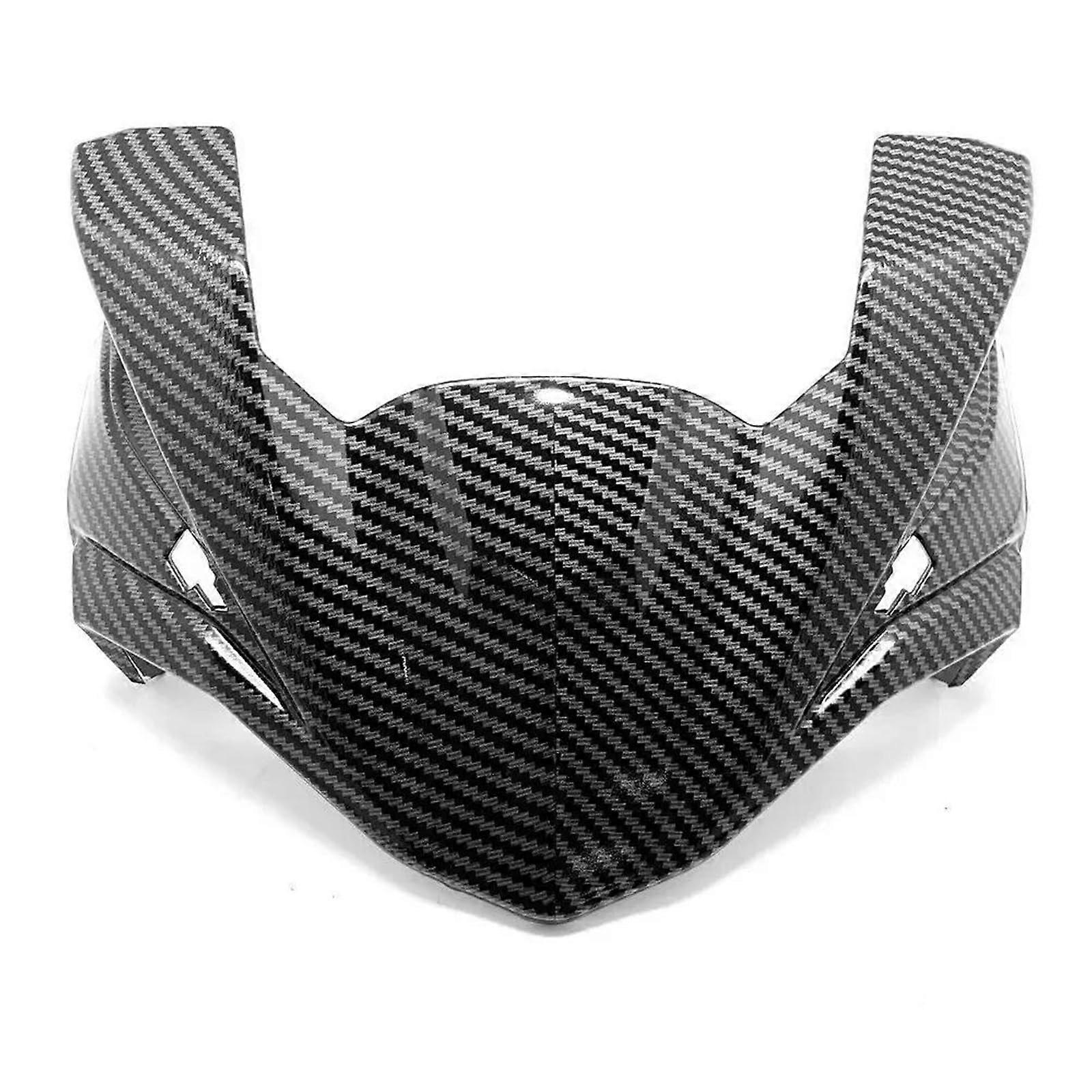 Carbon Fiber Texture Motorcycle Fairing Kit with Front Nose Headlight for Kawasaki Z650 20172019