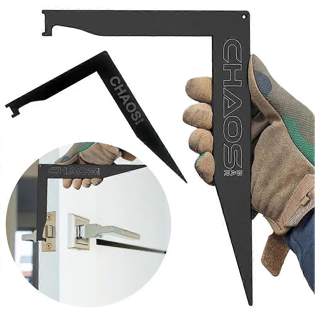 Firefighter Tool Access Doors Easily Fire Pick Stainless Steel Multi-Purpose Practical Firefighter Tool Pry Opening Tool