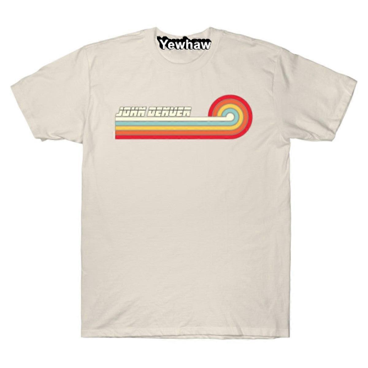 John Denver - Horizontal Sunset Retro T-shirt