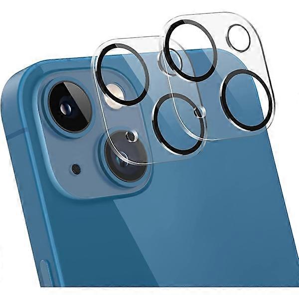 [2-Pack] compatible with iPhone 13 Tempered Glass Lens Protector