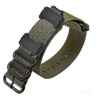 Quick Release Nylon Strap compatible with G-SHOCK DW-6900 with Metal Hardware