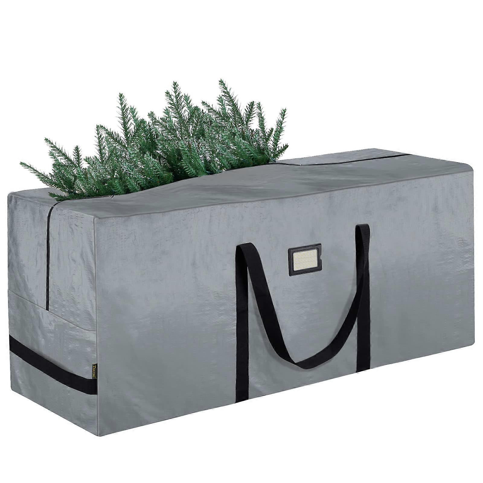Extra Large 7.5 ft Christmas Tree Storage Bag for Artificial Trees with Reinforced Handles and WaterResistant Protection