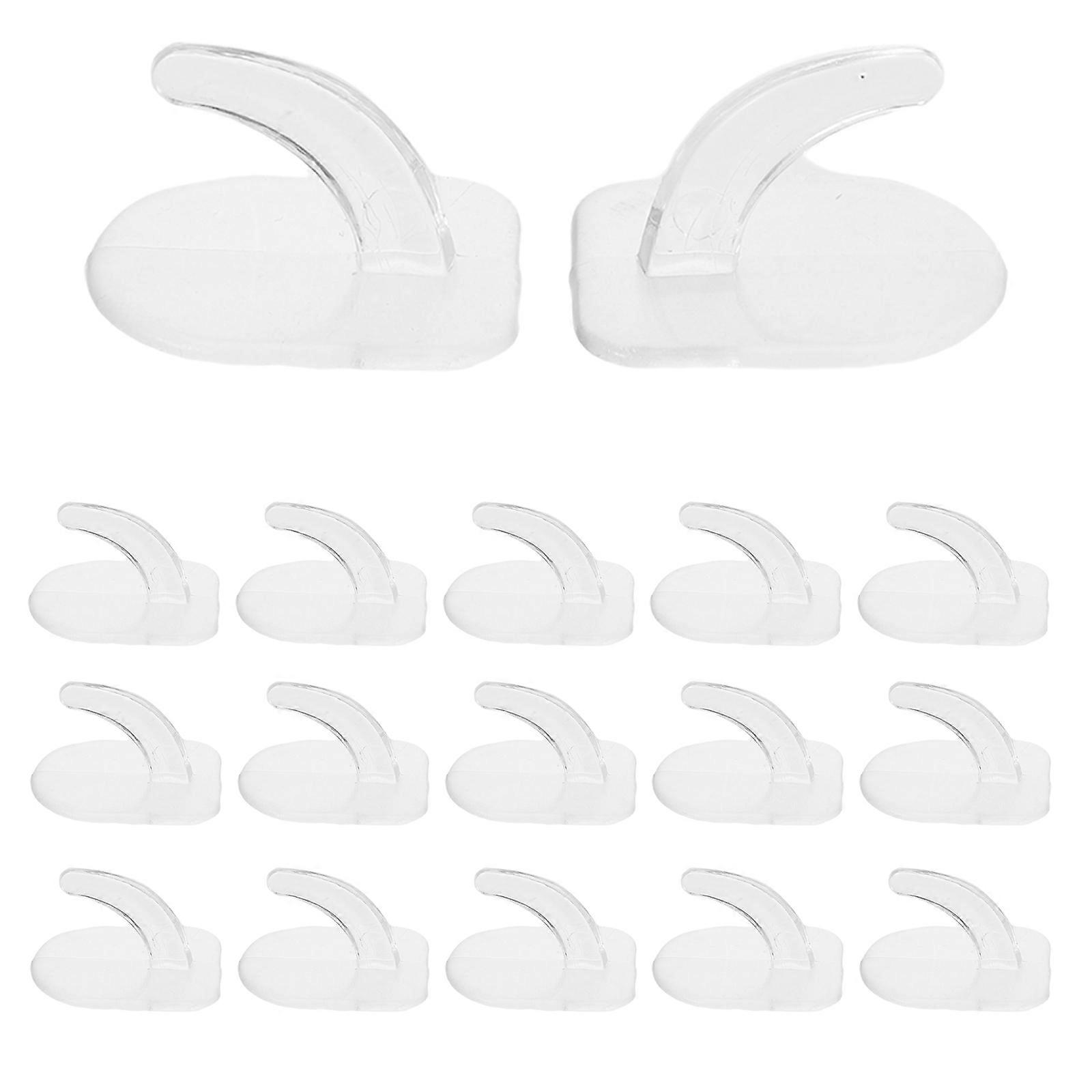 Non Marking Hook Set Mini Adhesive Wall Hooks for Home 50Pcs Pack