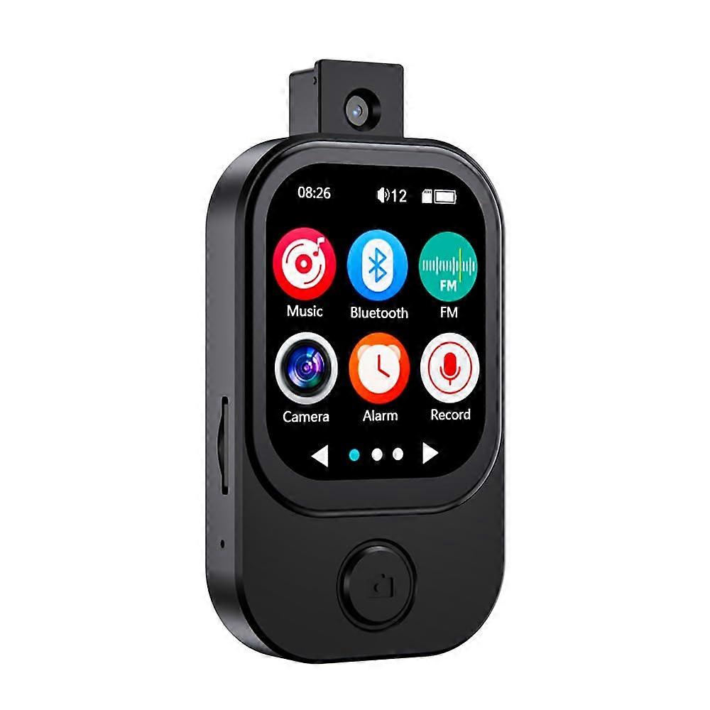 MP3 Player Bluetooth WiFi Portable With Camera 2.01 Inch Touch Screen EBook Alarm Clock HiFi Speaker 8GB Card