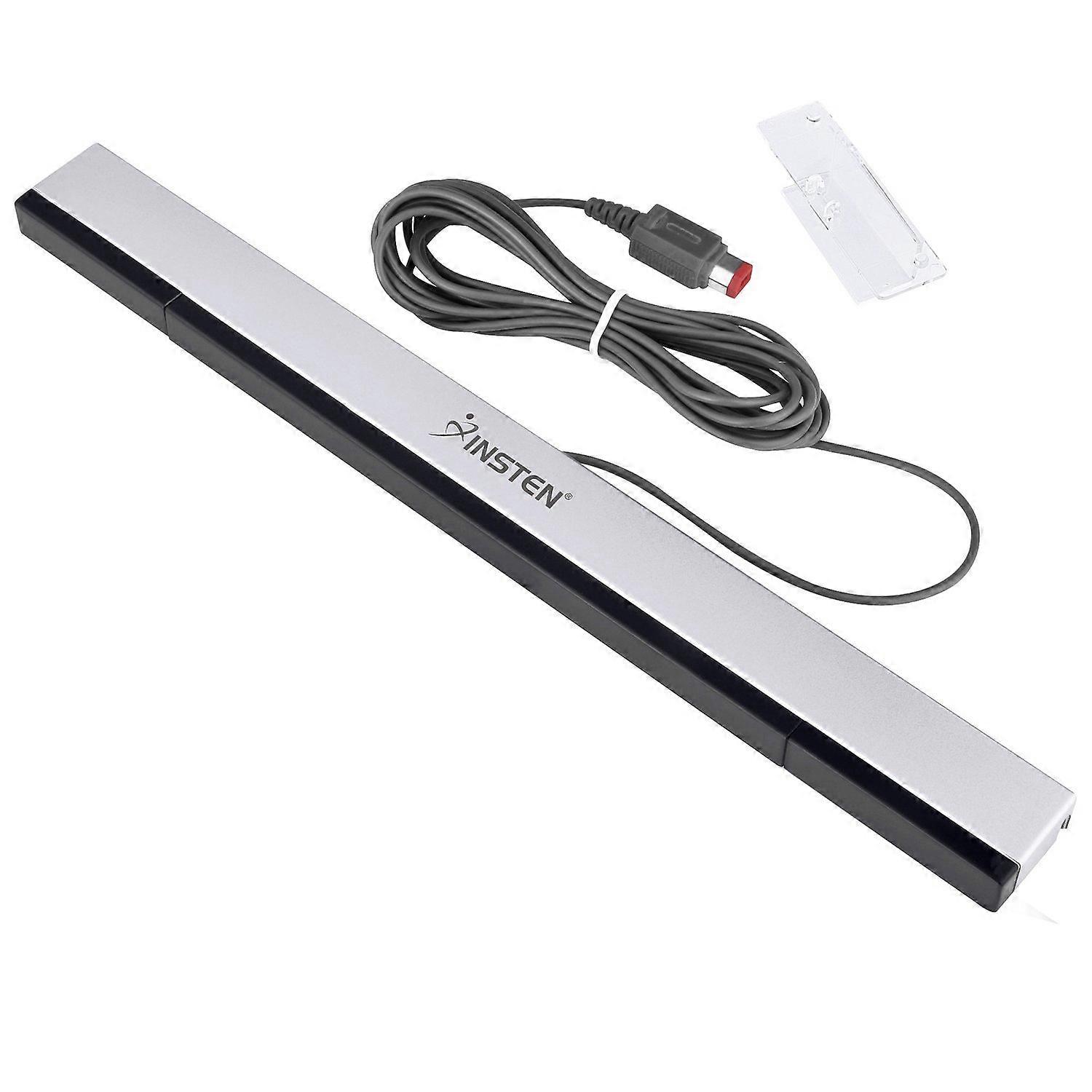 Wired Wii Sensor Bar Replacement with Stand and Extension Cable for Nintendo Wii and Wii U