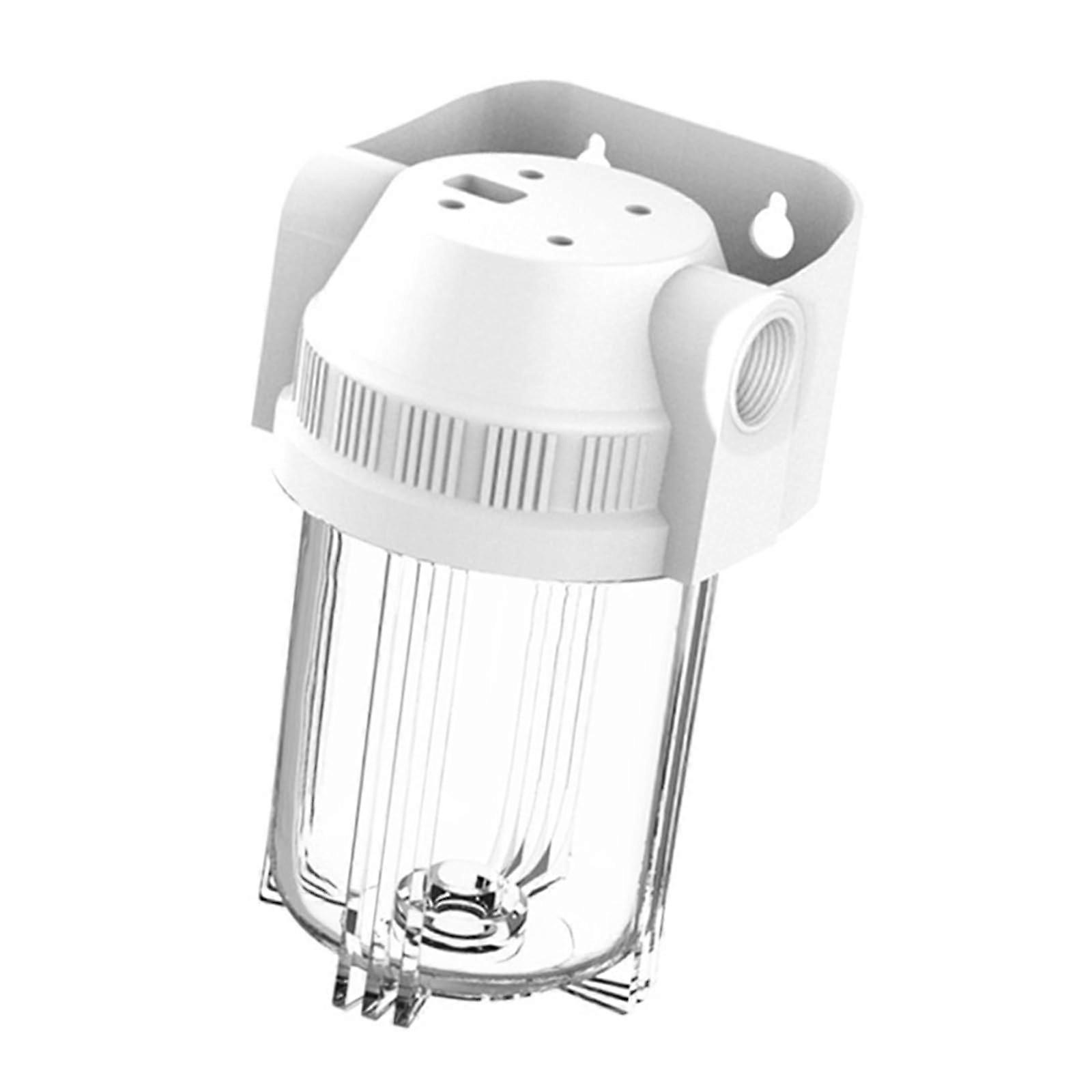 Water Filter 5Inch / 10Inch PreFilter, Whole House Replacement PET Texture Housing, Easy Install, Transparent 5Inch