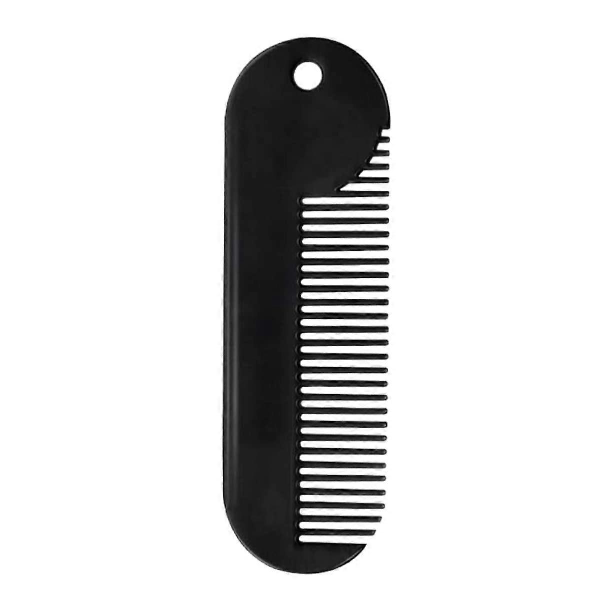 Beard Comb for Men Zinc Alloy Rustproof Hair Styling and Grooming Tool