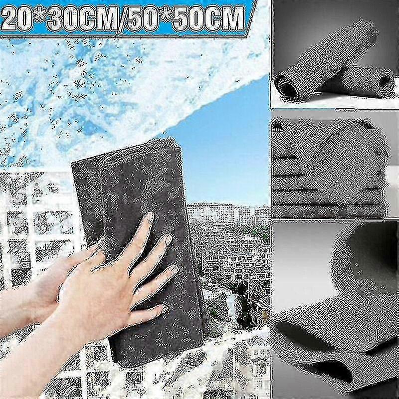 Thickened Magic Cleaning Cloth,streak Free Reusable Rags Microfiber