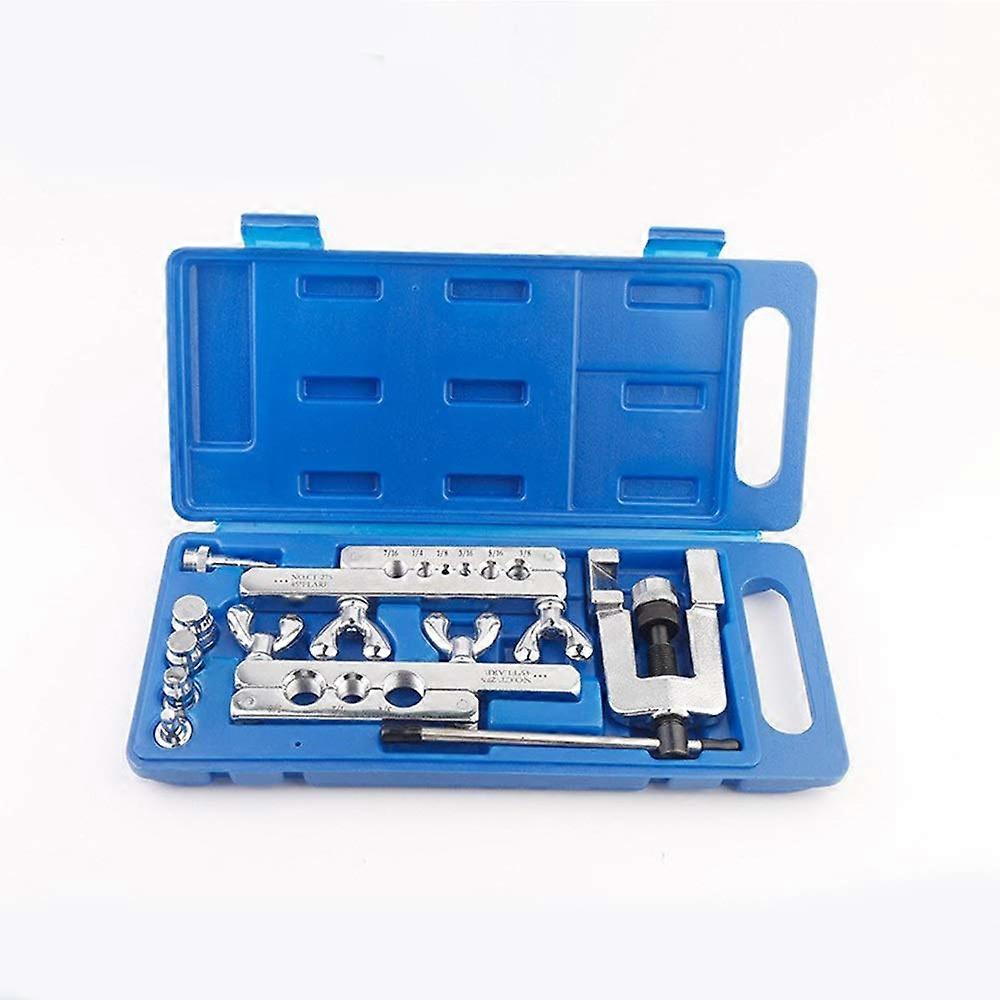 45 Degree Copper Pipe Flaring Tool with Sharp Cutting Edge and HVAC Pipe Reamer Kit