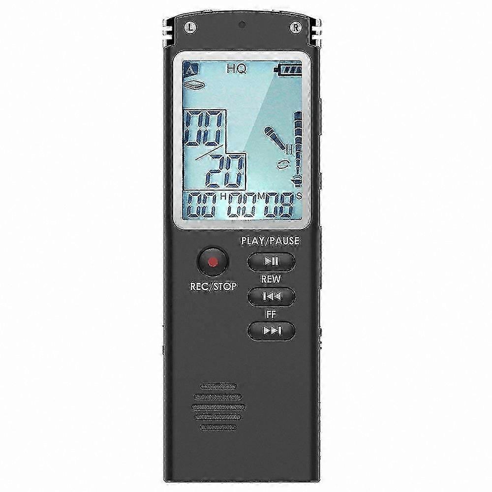Digital Audio Recorder 32GB USB Dictaphone with WAV MP3 Playback Functionality