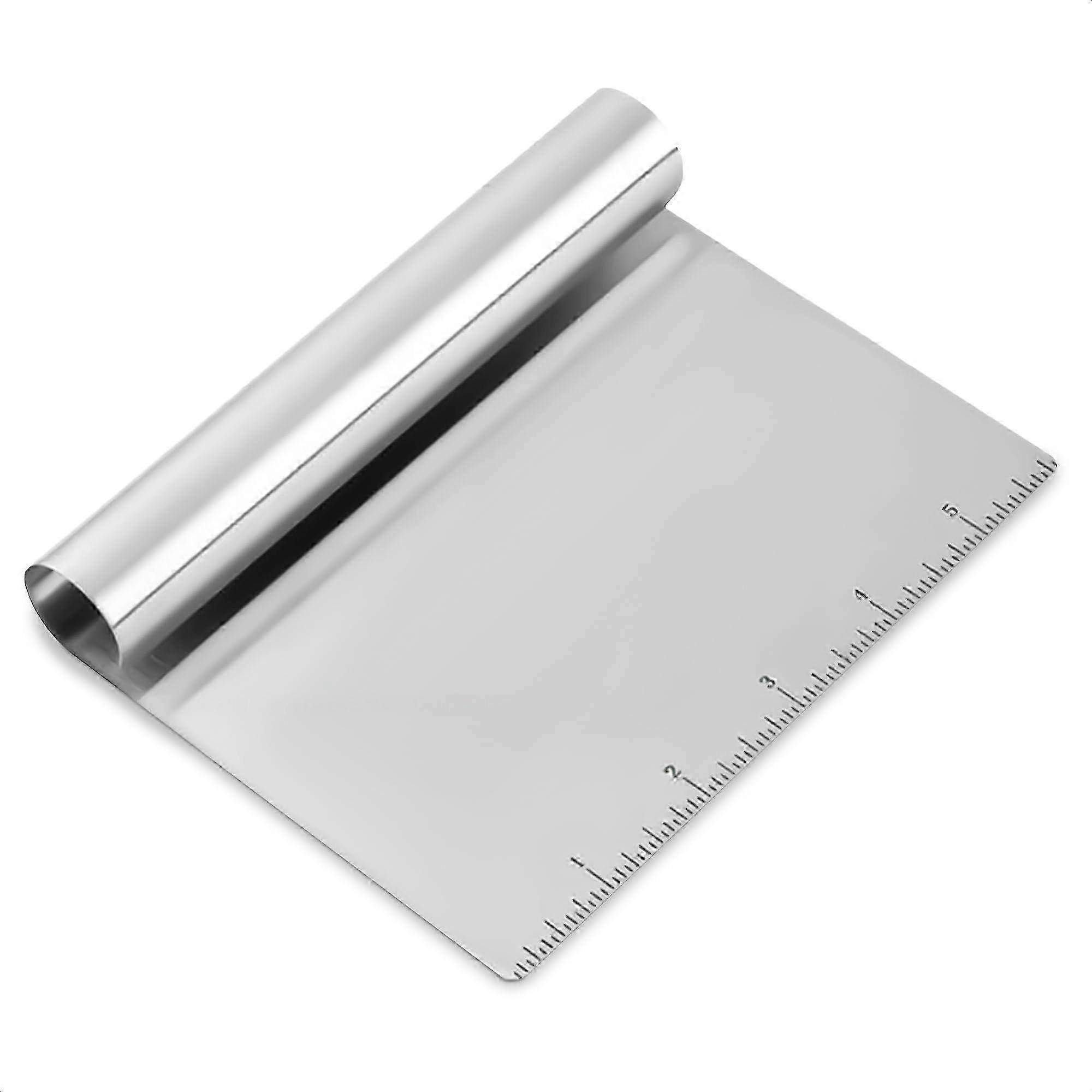 Stainless Steel Dough Cutter & Scraper for Baking 26-27s