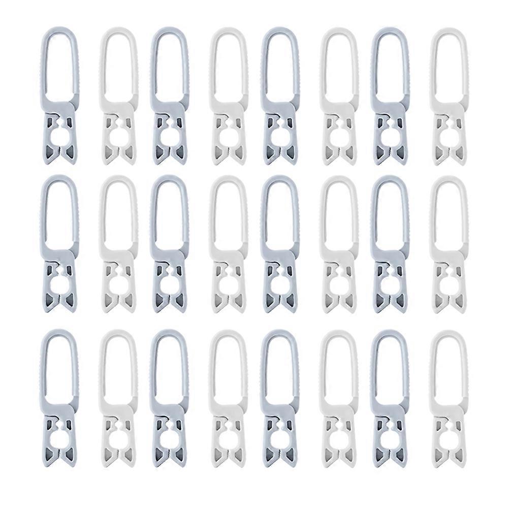 Towel Clips Mini Plastic Changing Clothes Clips for Home Use 24Pcs Assorted