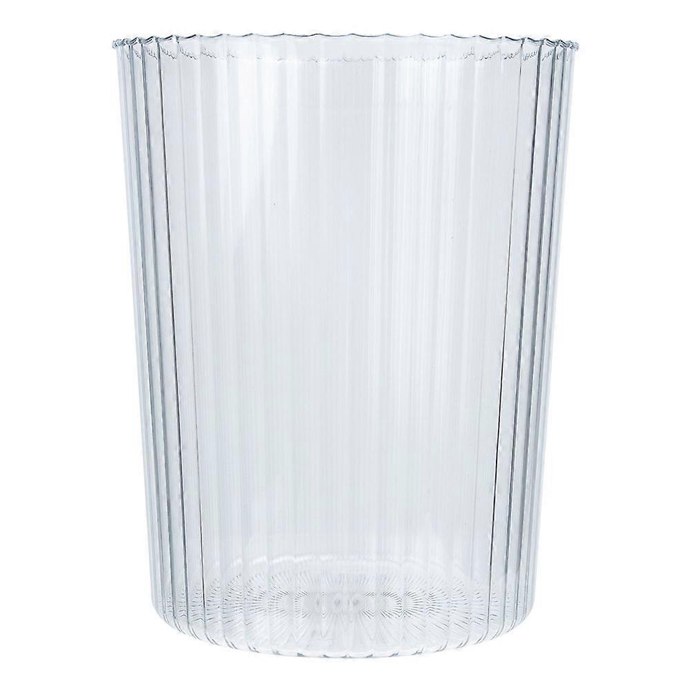 Household Trash Basket Thickened Clear Trash Can for Storage Use