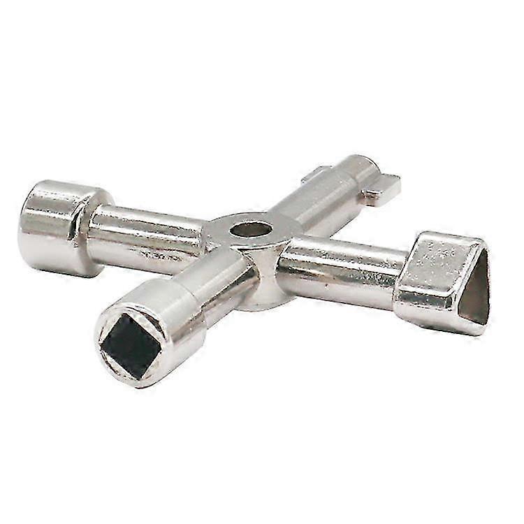 Multi-functional New Alloy Practical For Train Electrical Elevator Cabinet Valve Triangle Key Cross Key Universal 25-26s