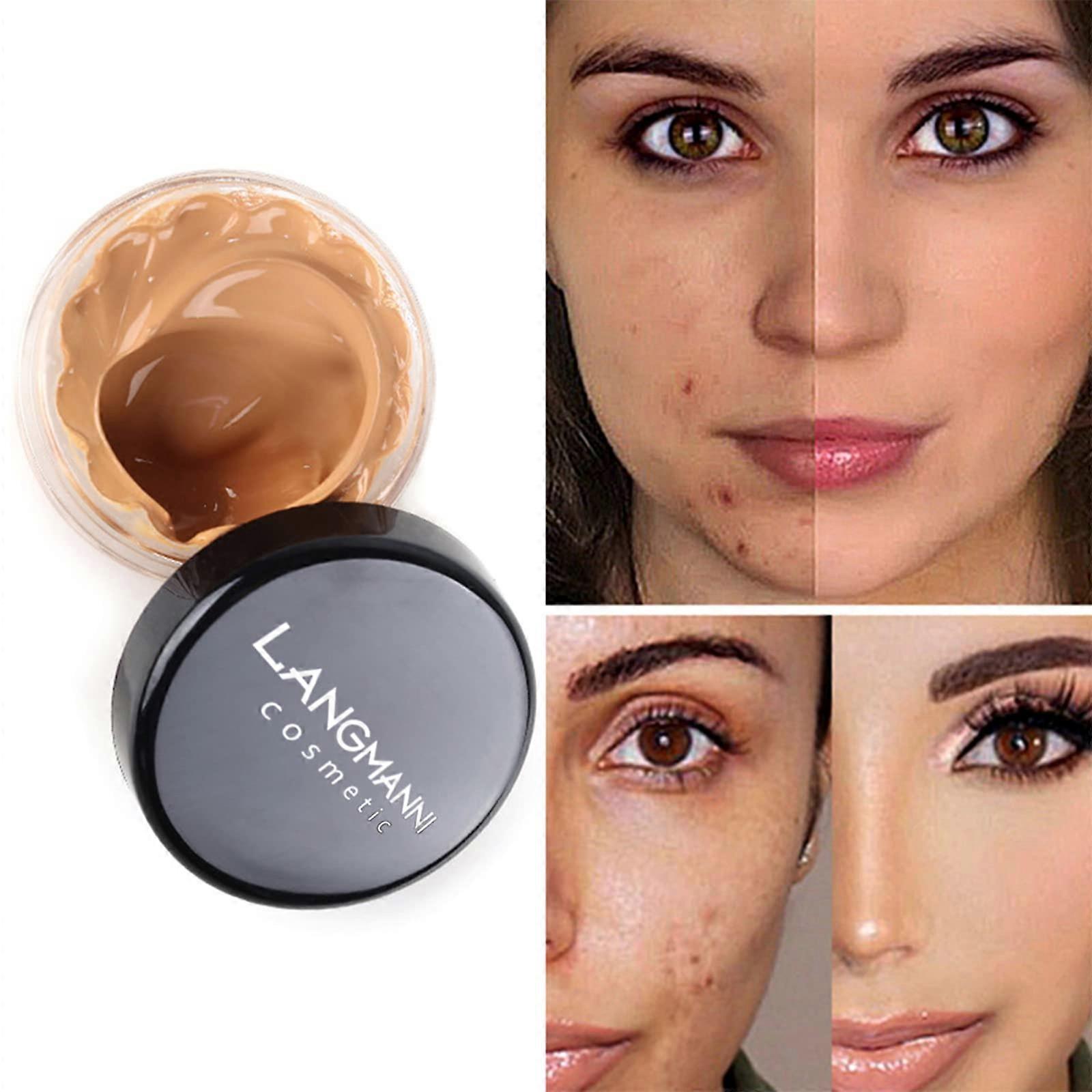Full Coverage Concealer 25g Long Lasting Matte Waterproof Lightweight Creamy Texture