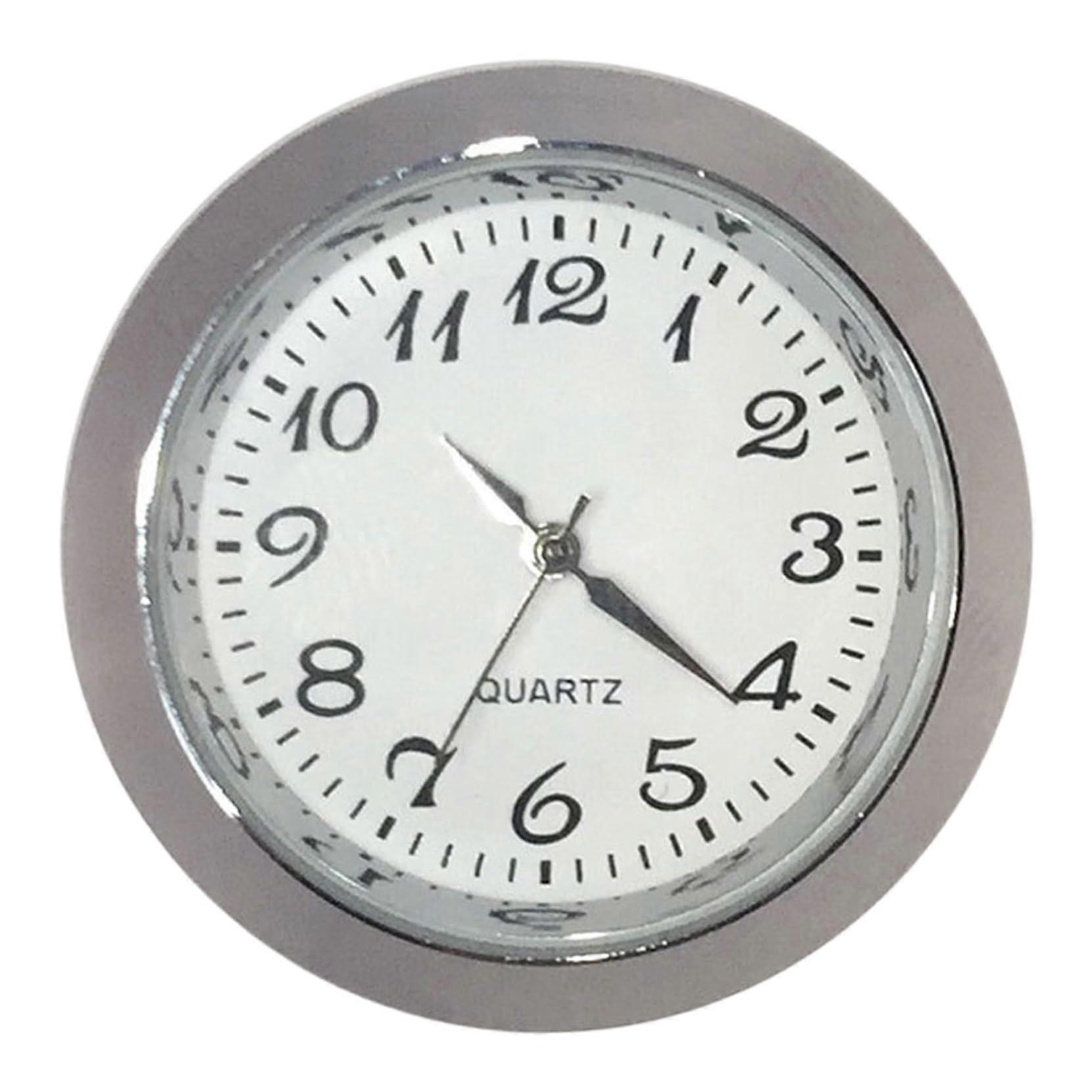 Clock Insert 35mm Round Quartz Movement with Clear Arabic Numerals for DIY Craft Replacement