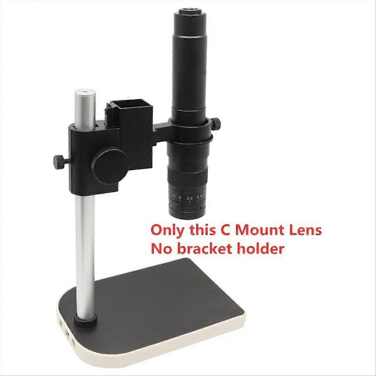 Lab Microscope Accessories Adjustable Magnification C Mount Lens for HDMI-Compatible VGA USB Microsc