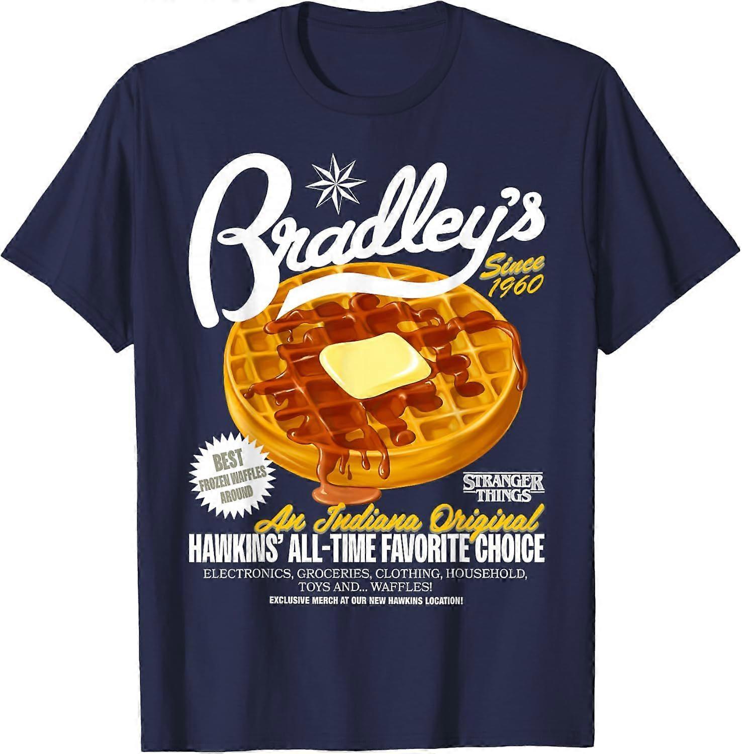 Stranger Things Season 5 Bradley's Best Frozen Waffles T-Shirt YV 0210