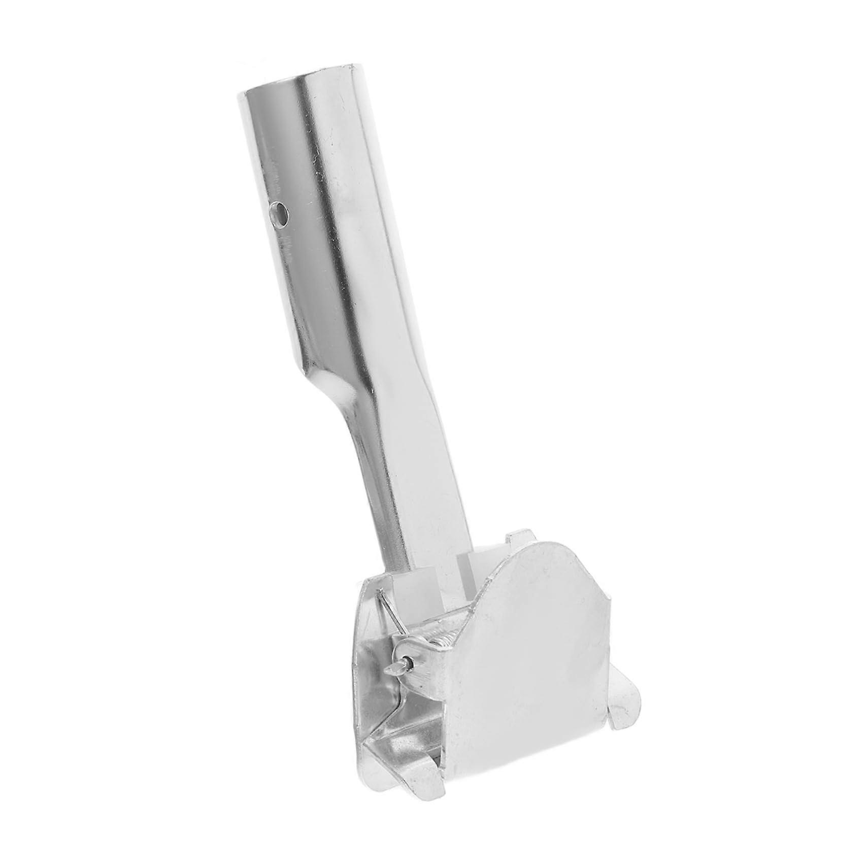 Galvanized Iron Mop Head Clamp with Rotating Adapter for Industrial Mop Stick Replacement