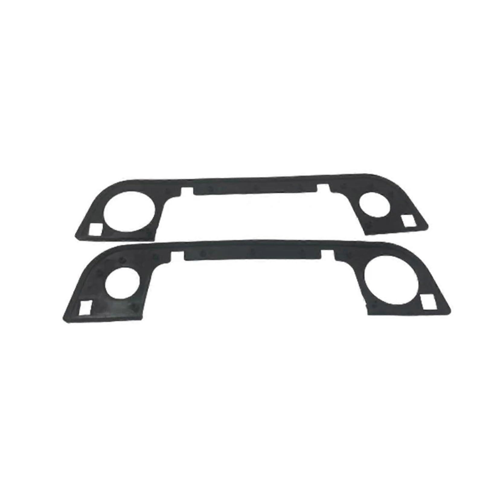 Exterior Door Handle Set for BMW E36 E34 E32 3 5 7 Series with Rubber Seal Gaskets Front Pair