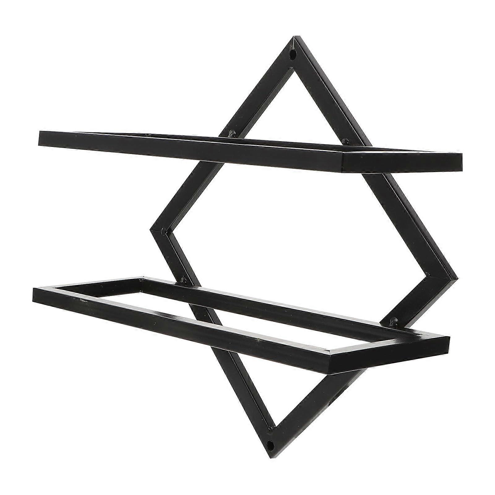 Wall Mounted Wine Rack Metal Bottle Holder SpaceSaving Modern Display for Home Kitchen Bar