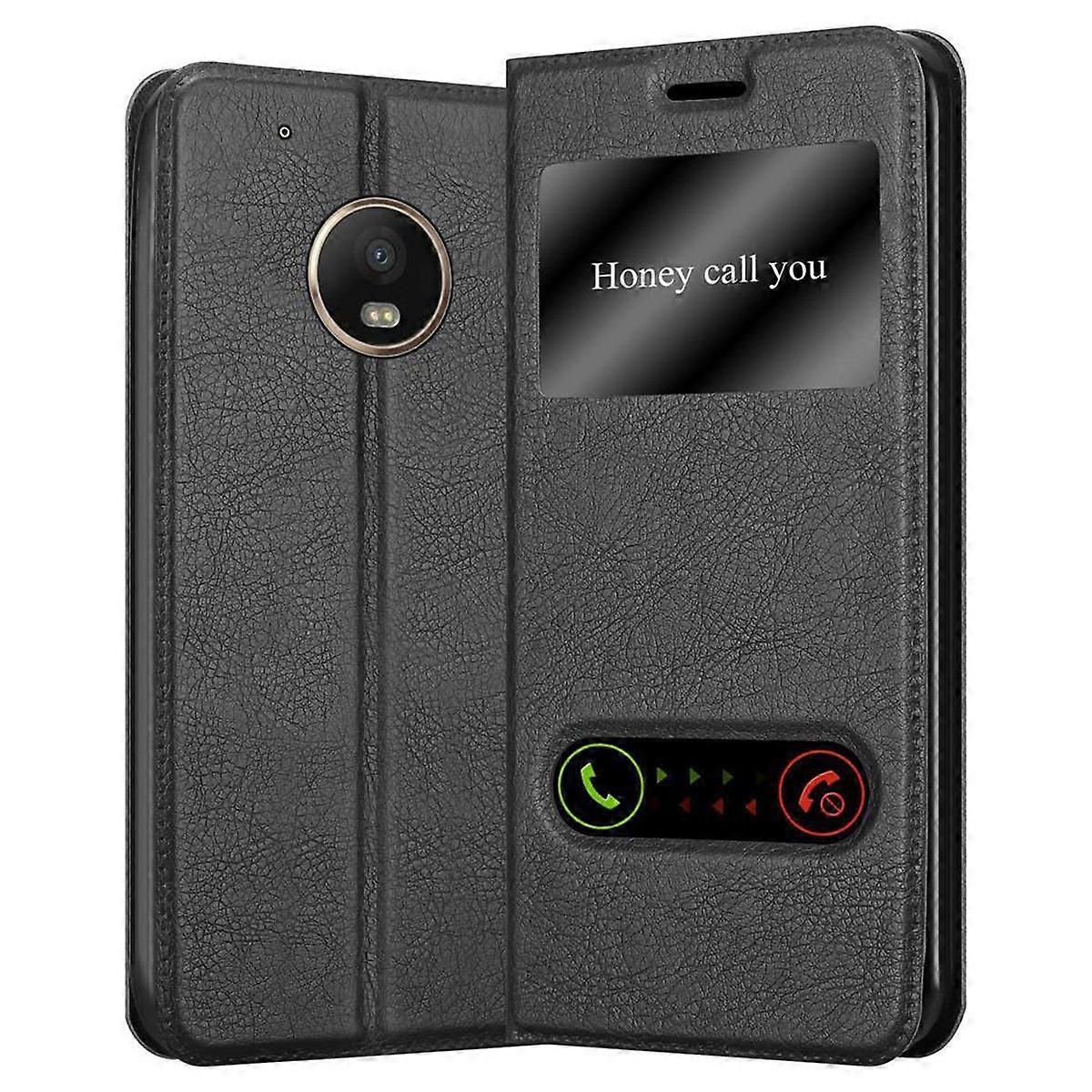 Protective Case Motorola MOTO G5 PLUS Case - with 2 Viewing Window