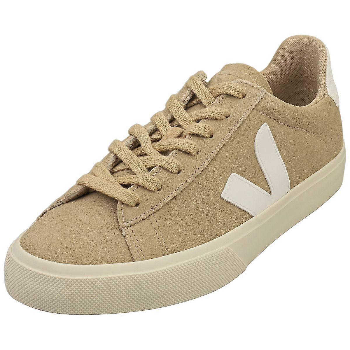 VEJA Campo Womens Casual Trainers in Dune White