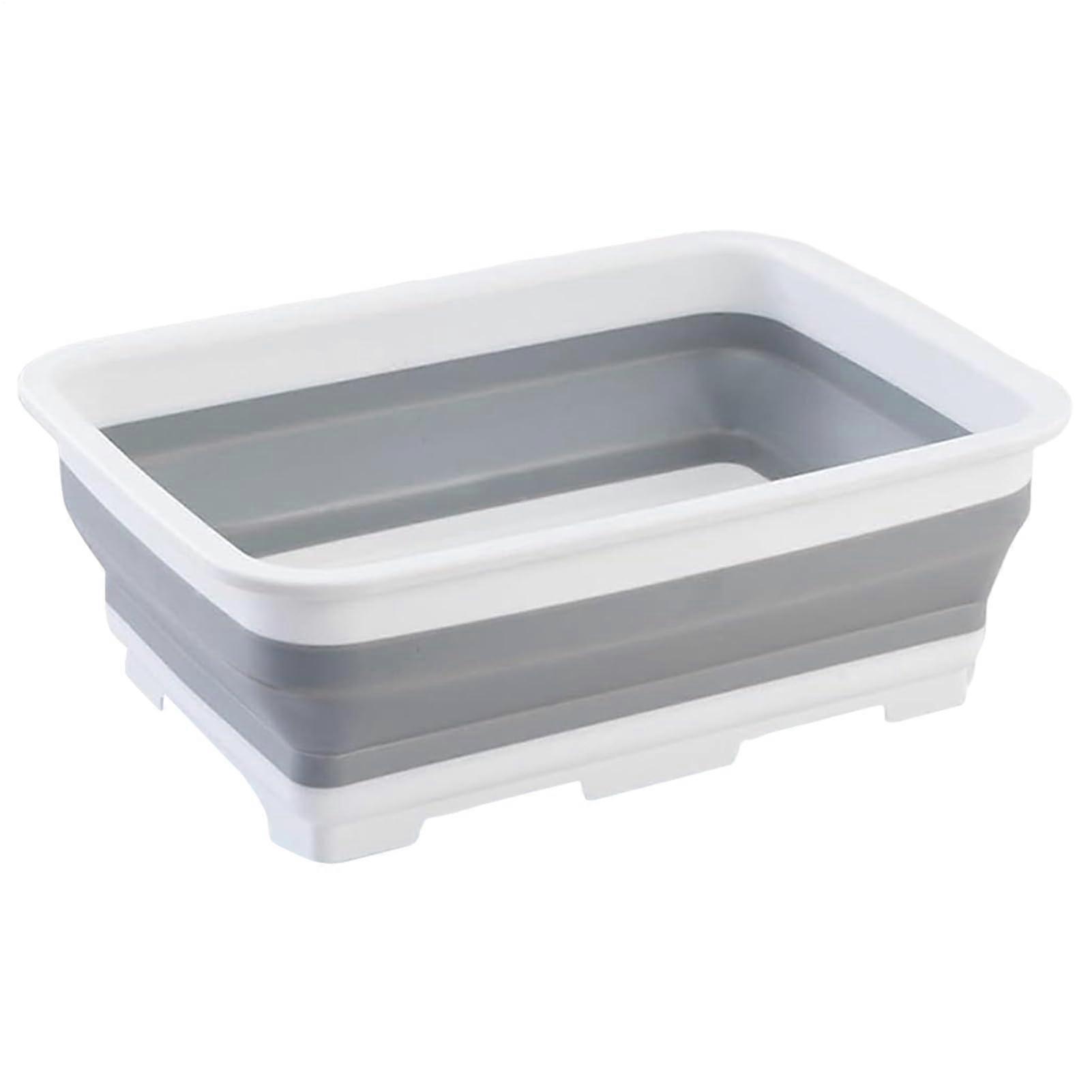 Foldable Portable Foot Bath Basin with NonSlip Base for Camping, Poolside and Outdoor Use
