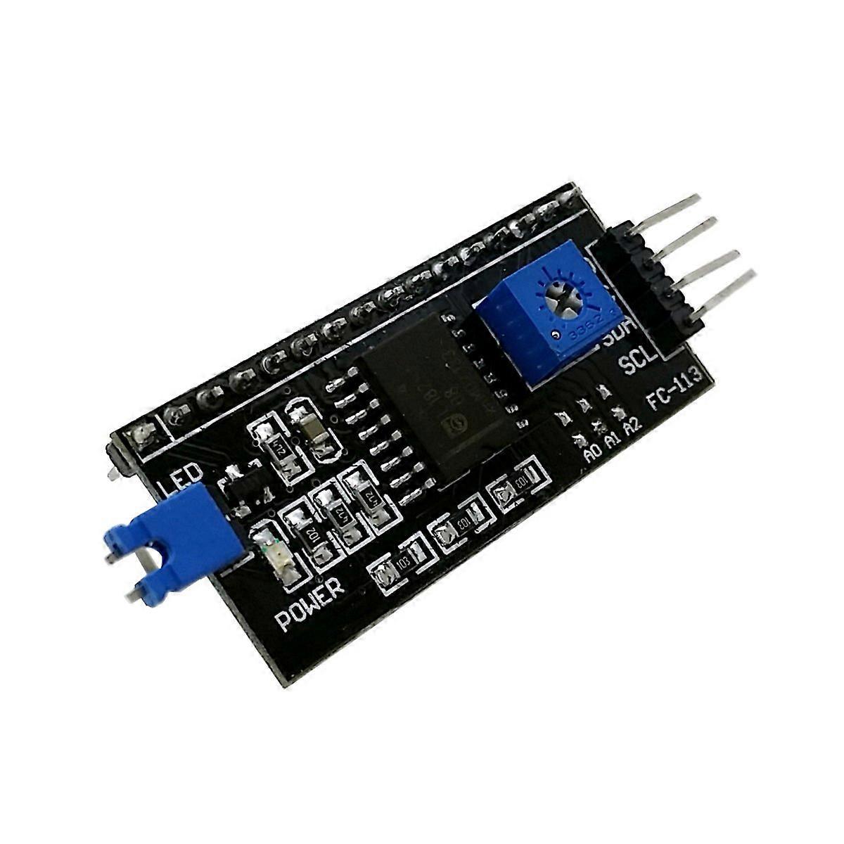 I2C LCD1602 Module Adapter Board 5V Easy Connection for Arduino Display Control