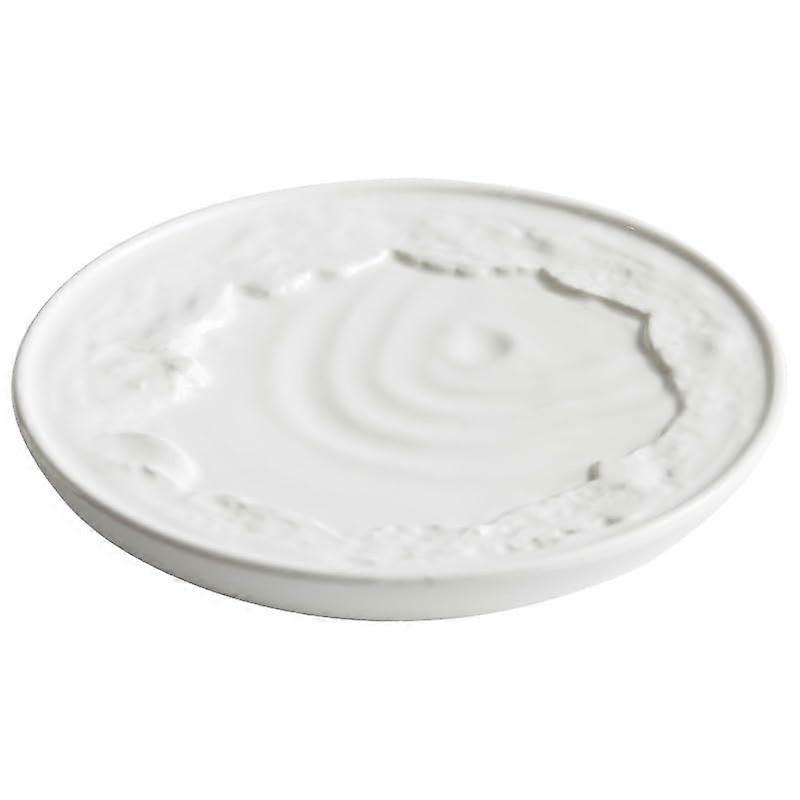 11.8 Inch Ceramic Dinner Plates Stackable Durable Tableware for Restaurant and Home Use