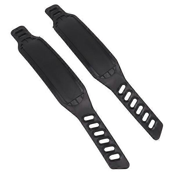 Plastic Foot Pedal Straps Adjustable Length 2 Pack Exercise Bike Accessories