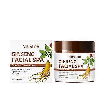 Viareline Ginseng Care Mask - Nourishing, Gentle On Skin, Hydrating, Refreshing, Moisturizing, Daily Skin Care