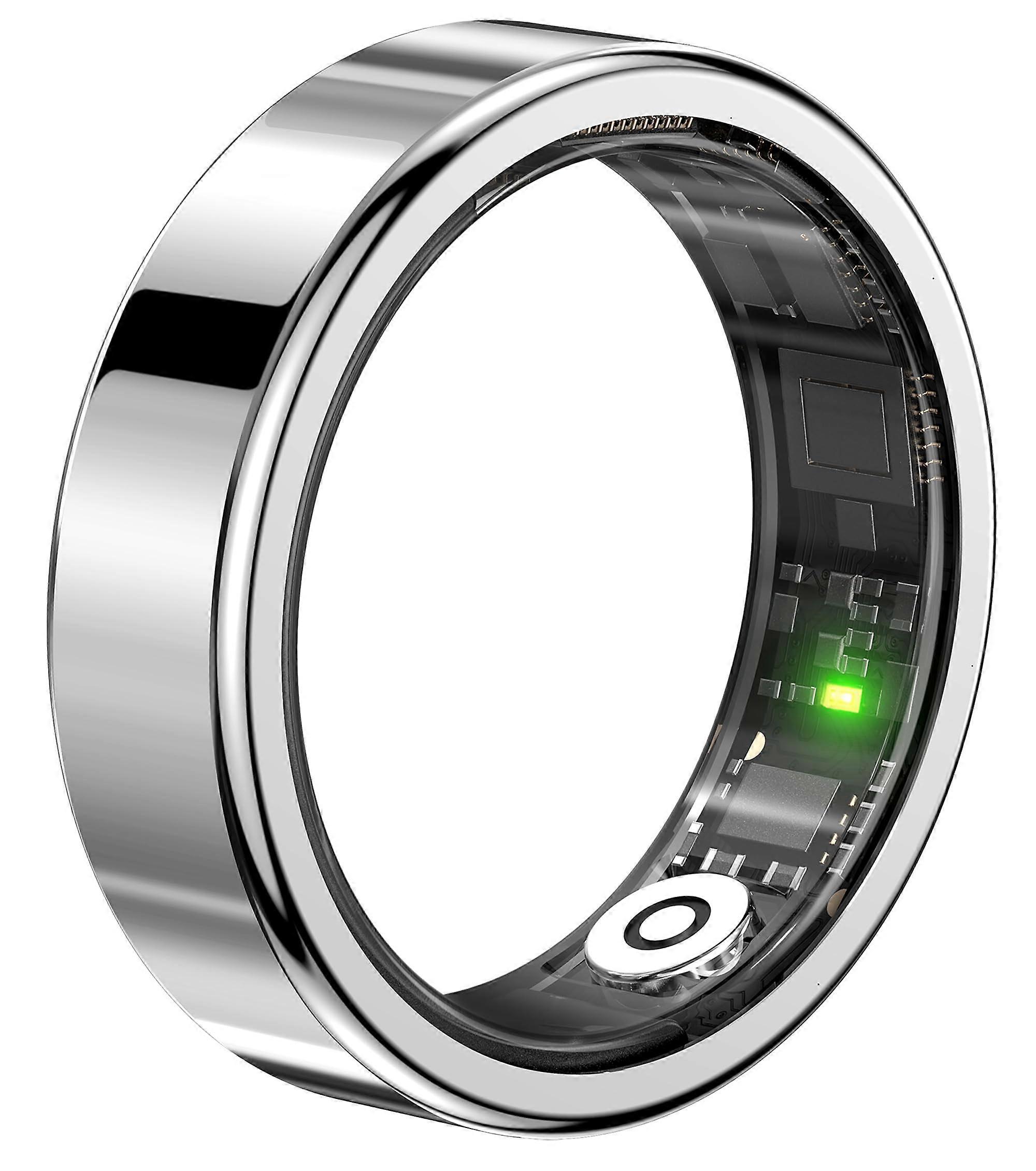 Smart Ring with Heart Rate and Sleep Tracking IP68 Waterproof Bluetooth for Android and iOS